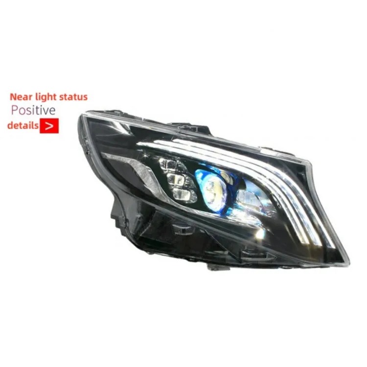 Suitable for VITO Headlight Assembly V Class Vito Modified  LED Running Light Water Steering V260 W447